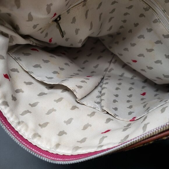 Sakroots Artist Circle Flap Crossbody Elephant Charm Tassel Bag Embroidered - Picture 10 of 13